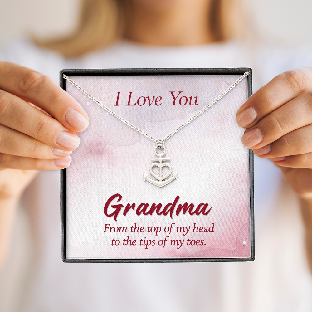 Anchor Pendant Necklace, a Perfect Gift for Mother's Day/Birthdays.