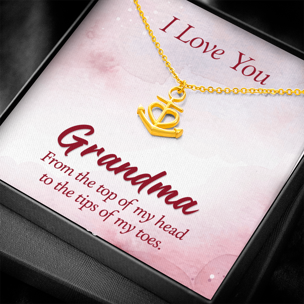 Anchor Pendant Necklace, a Perfect Gift for Mother's Day/Birthdays.