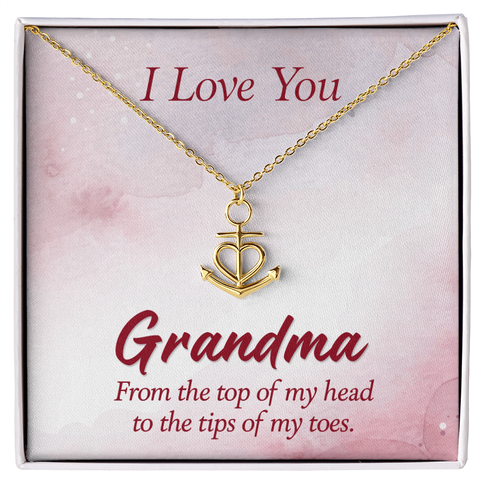 Anchor Pendant Necklace, a Perfect Gift for Mother's Day/Birthdays.