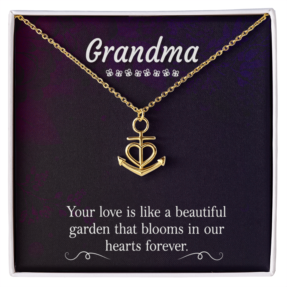 Anchor Pendant Necklace, a Perfect Gift for Mother's Day/Birthdays.