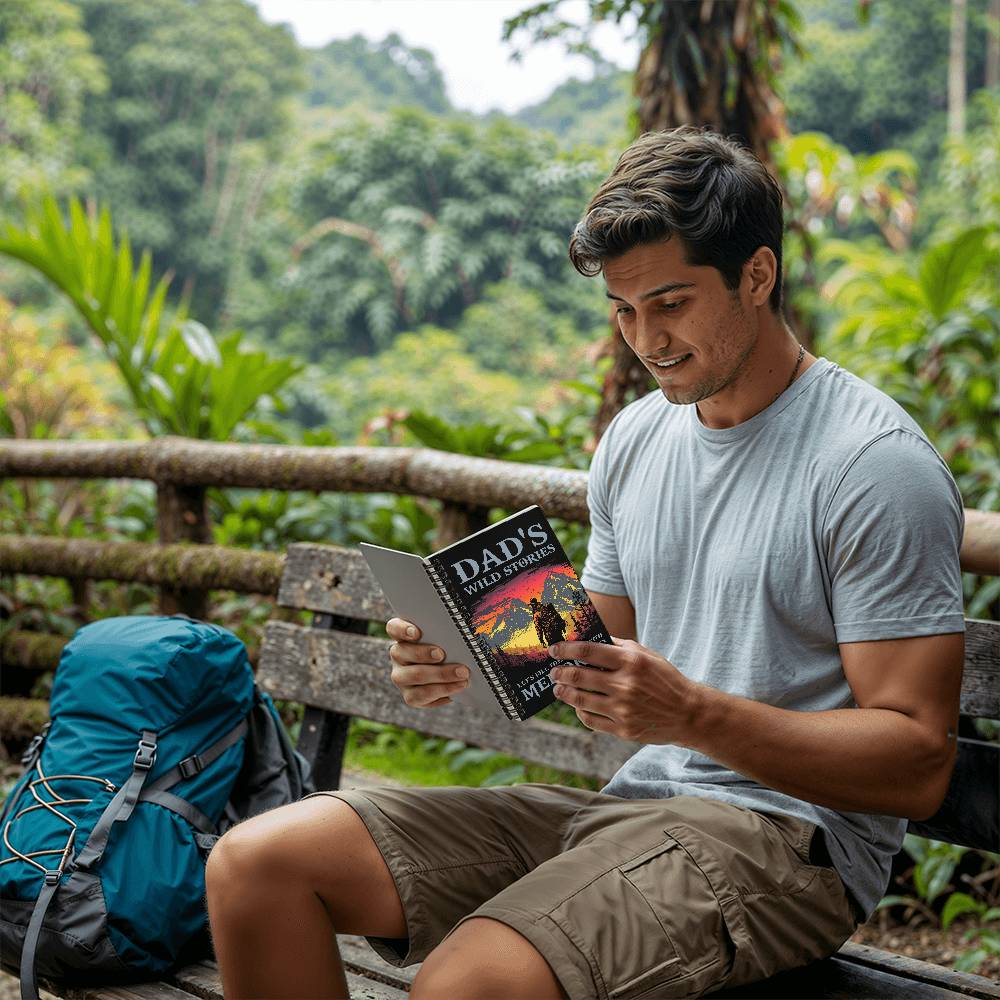 DAD's Wild Stories and Memories a gift for Fathers/Sons