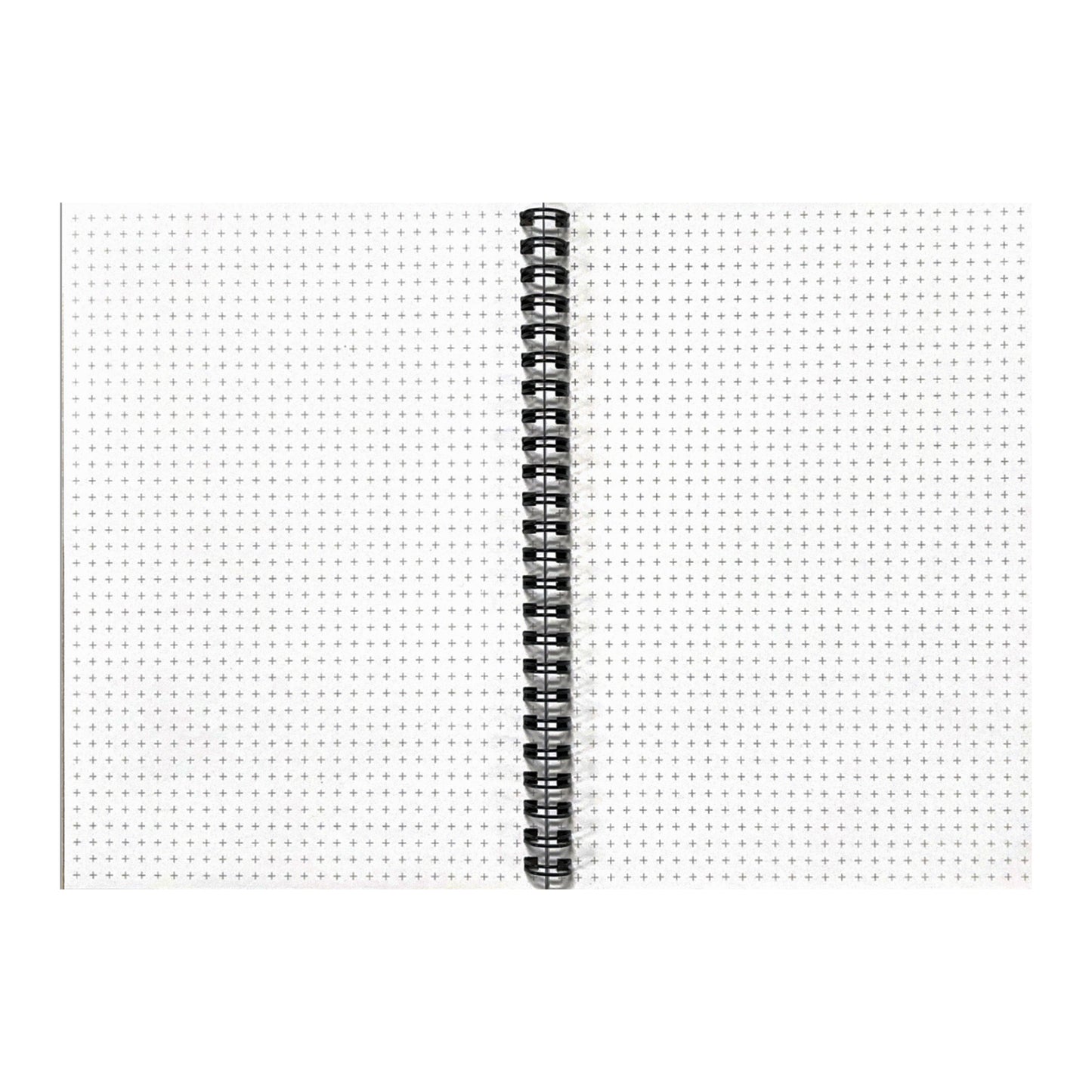 Grey School Doodles Spiral Notebook