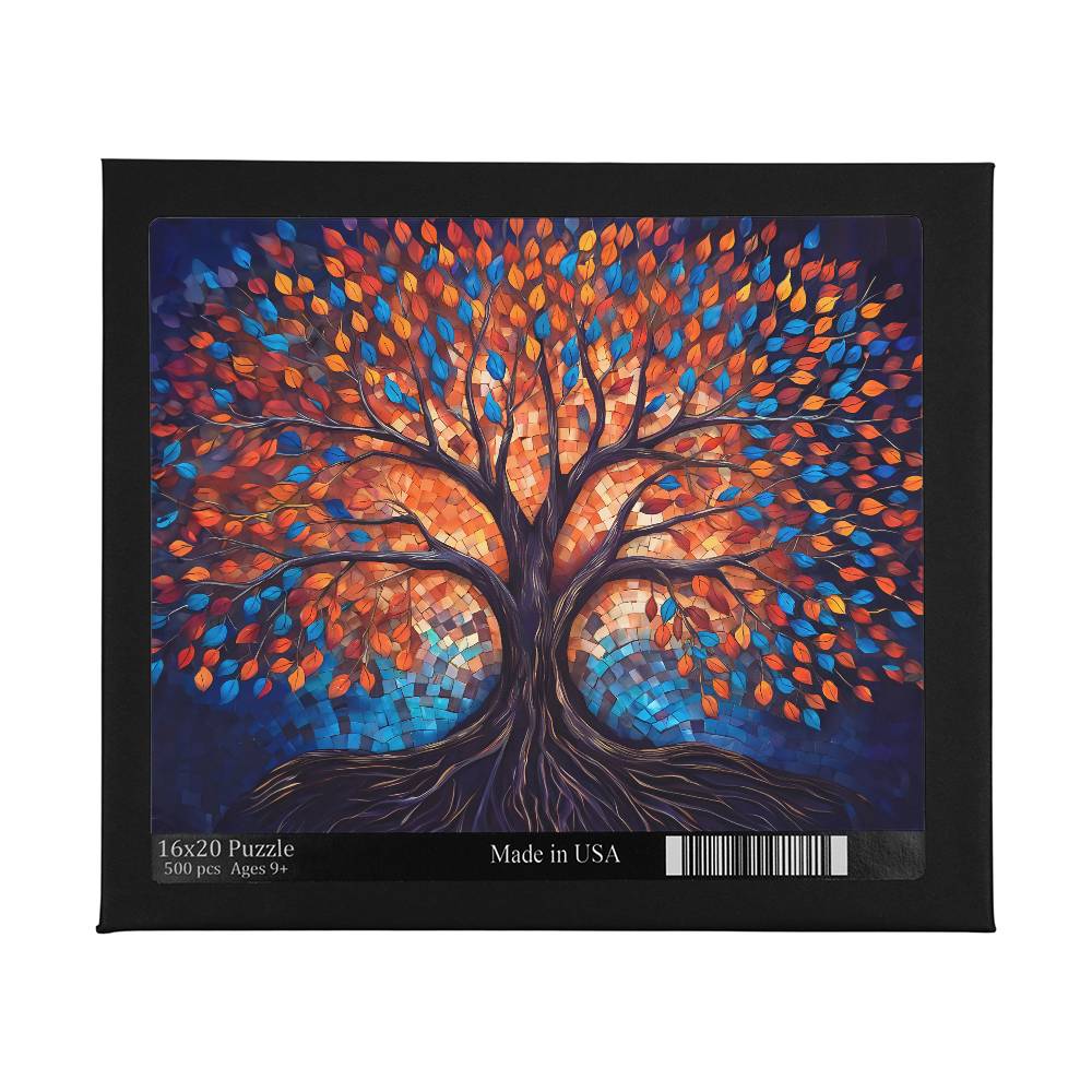 Tree of Life Puzzle - A Joyful Way to Celebrate Special Moments- 500 pieces