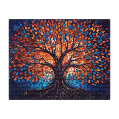 Tree of Life Puzzle - A Joyful Way to Celebrate Special Moments- 500 pieces