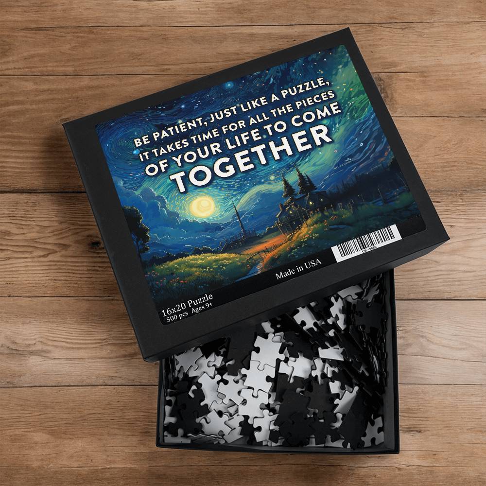 Pieces of Life Puzzle - A Joyful Way to Celebrate Special Moments- 500 pieces