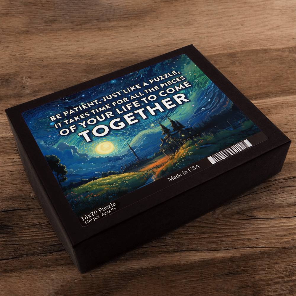 Pieces of Life Puzzle - A Joyful Way to Celebrate Special Moments- 500 pieces