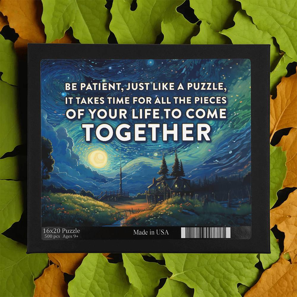 Pieces of Life Puzzle - A Joyful Way to Celebrate Special Moments- 500 pieces