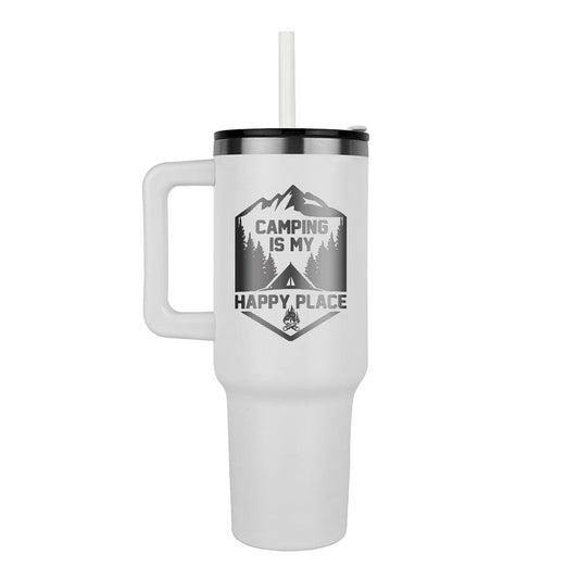 Camping is My Adventure Pinnacle 40oz Tumbler- Gift for Mothers/Fathers/Daughters/Sons