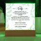 To My Wife- Acrylic Plaque- A Gift for your Wife/Soulmate.