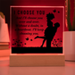 I CHOOSE YOU Square Acrylic Plaque- a Gift for Mum/Mothers/Wife/Husband/Soulmate.