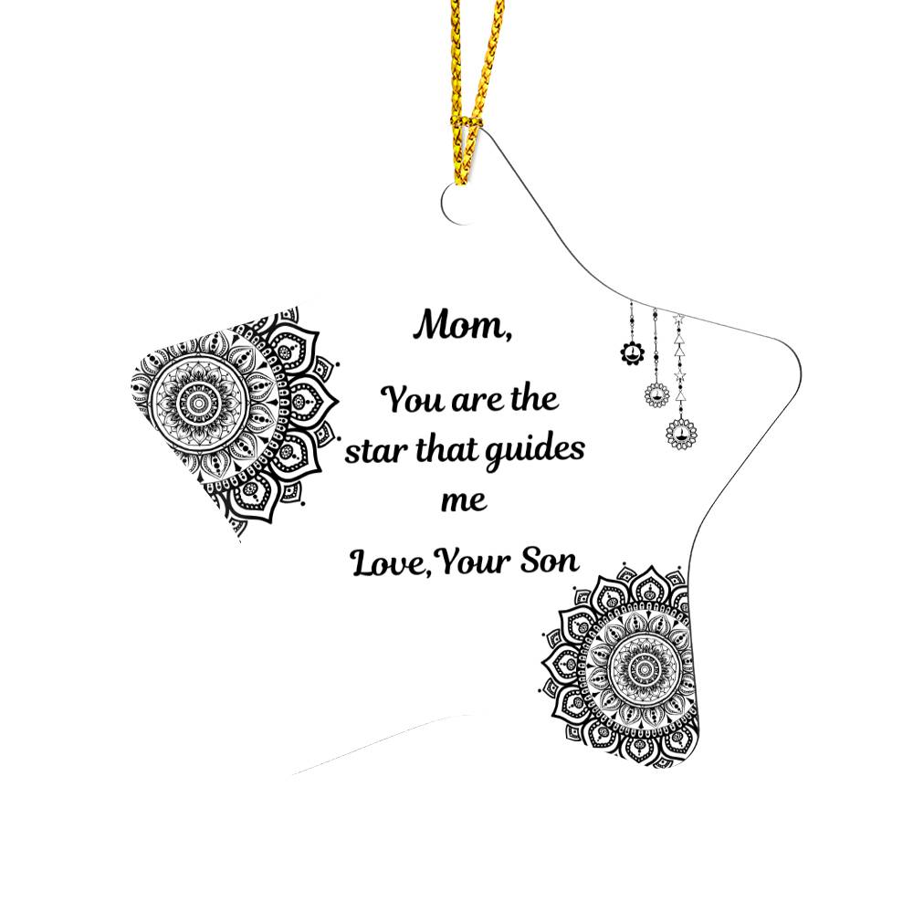 Mom- You are the star that guides me- A Gift for Mom.