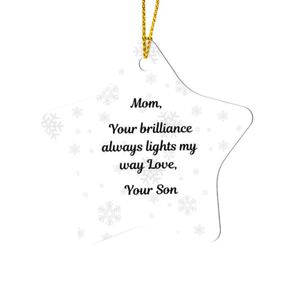 Mom- Your brilliance Lights my World- a Gift for Mom.