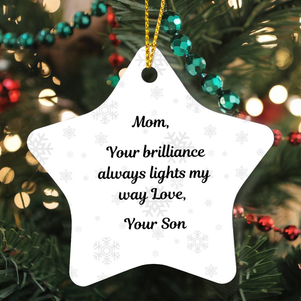 Mom- Your brilliance Lights my World- a Gift for Mom.