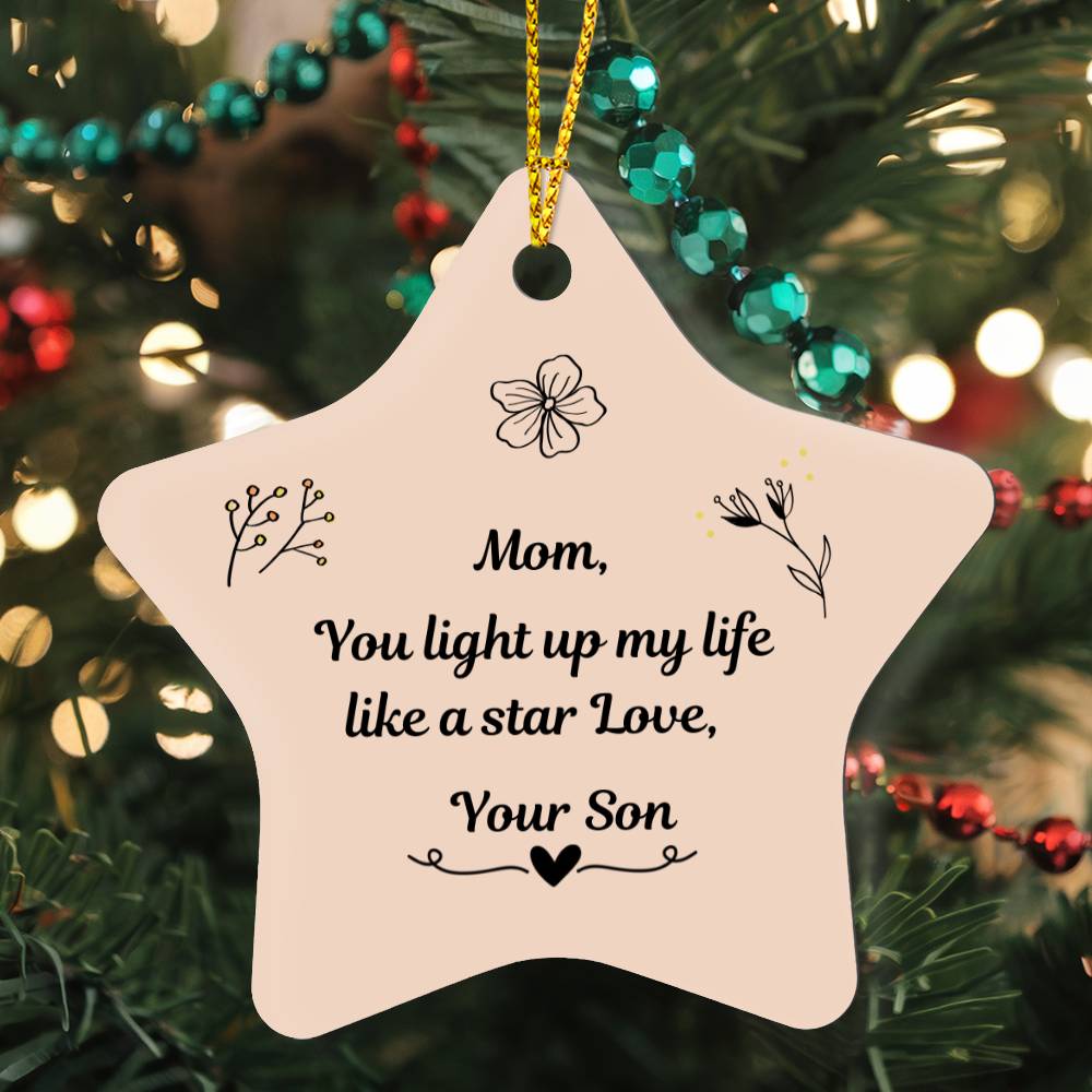 Mom- You Light up My Life- a Gift for Mom.