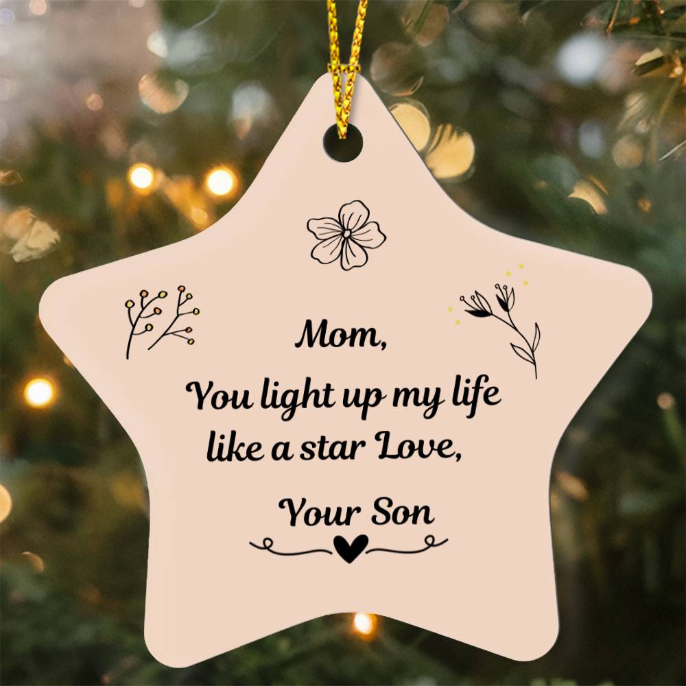 Mom- You Light up My Life- a Gift for Mom.