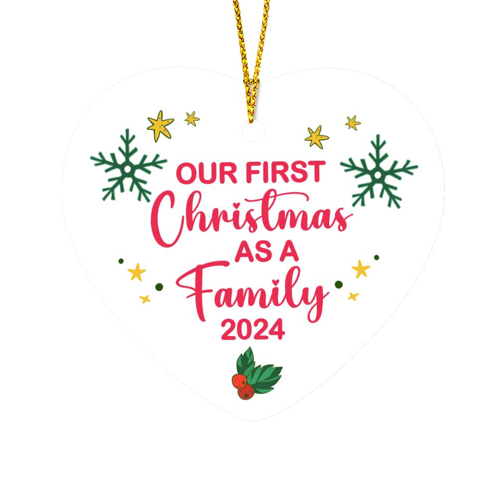 Our First Christmas - a Gift for Mom/Dad/Fathers