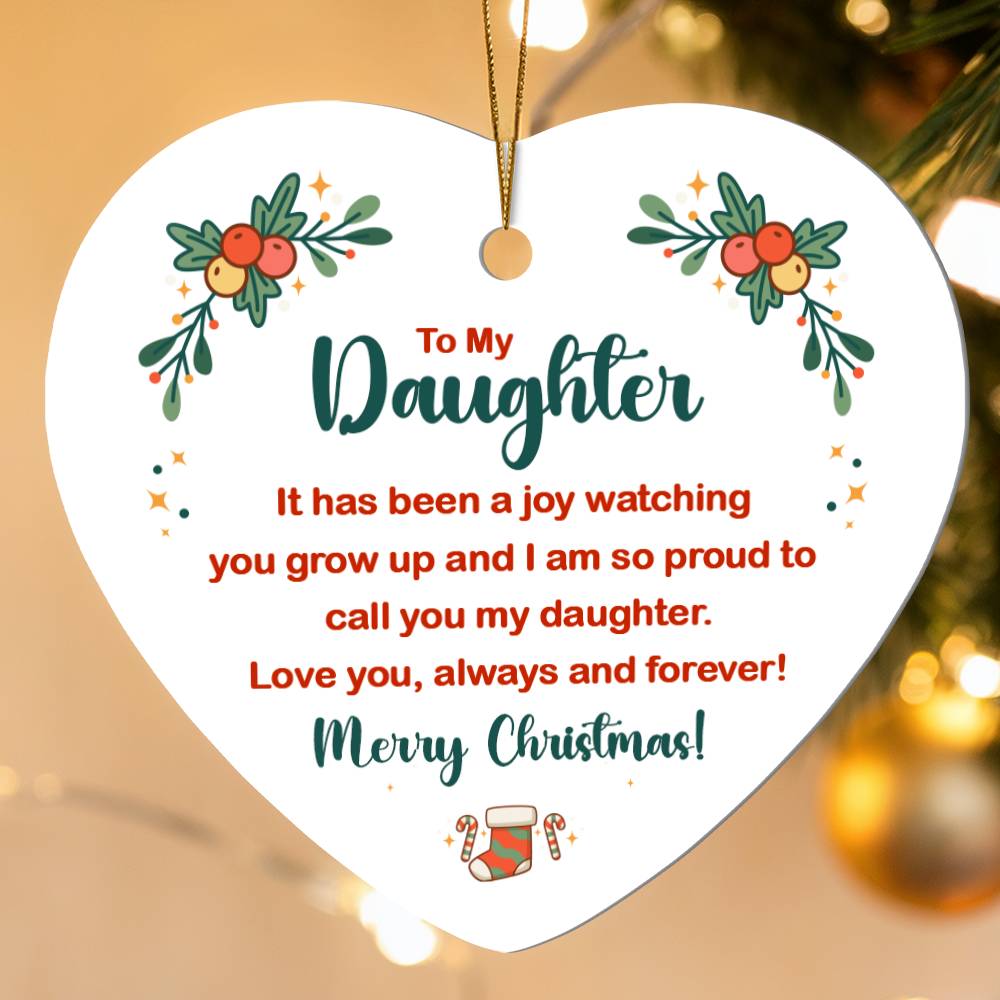 To My Daughter- a Gift for a Daughter.