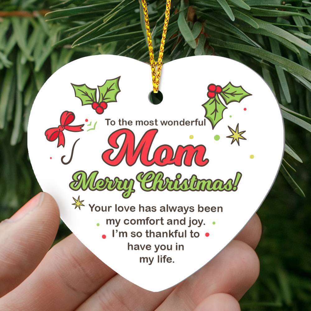 Mom Ornament- a Gift for Mom.