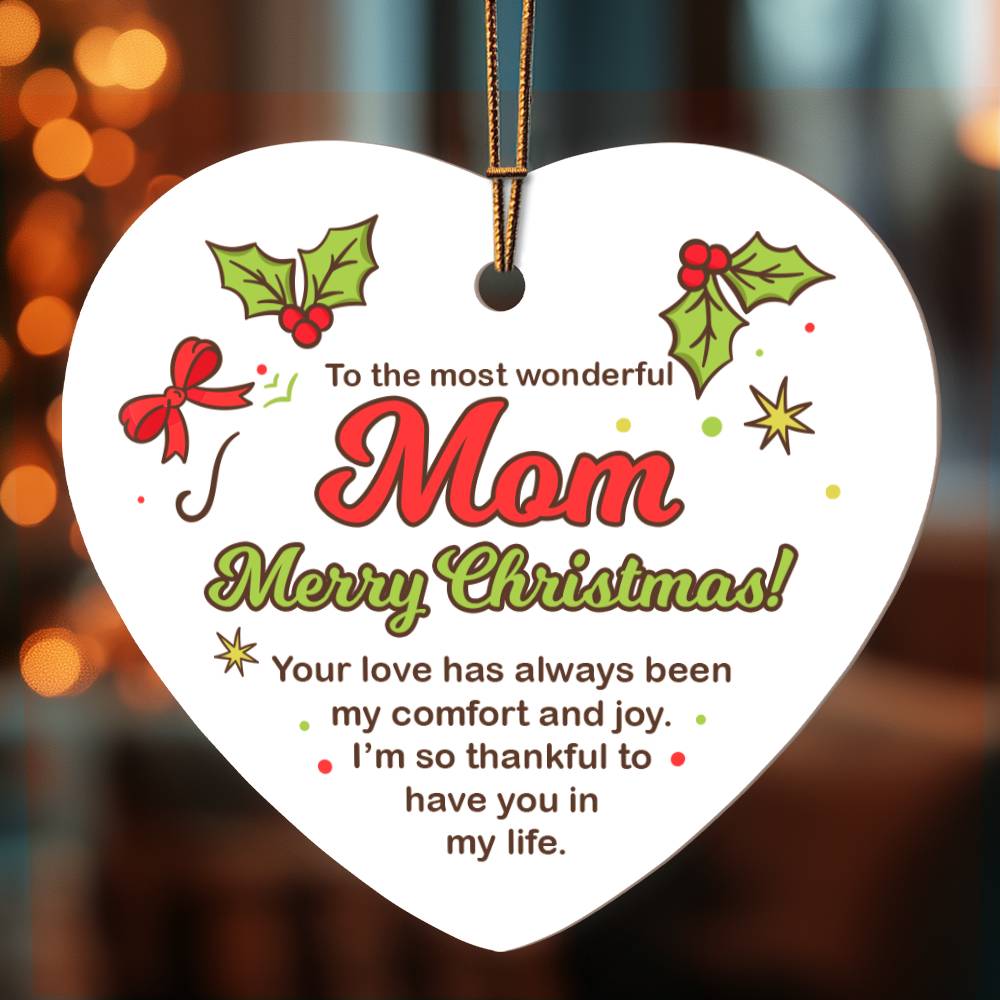 Mom Ornament- a Gift for Mom.