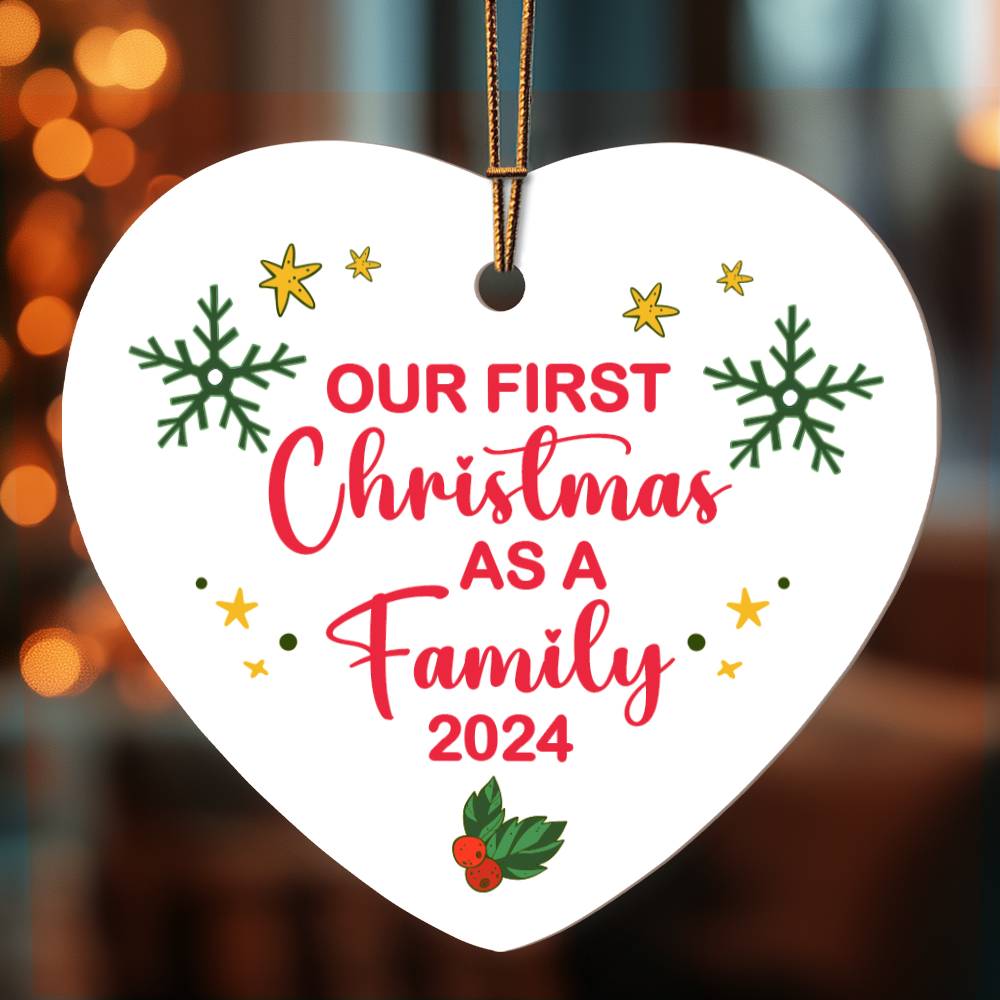 Our First Christmas - a Gift for Mom/Dad/Fathers