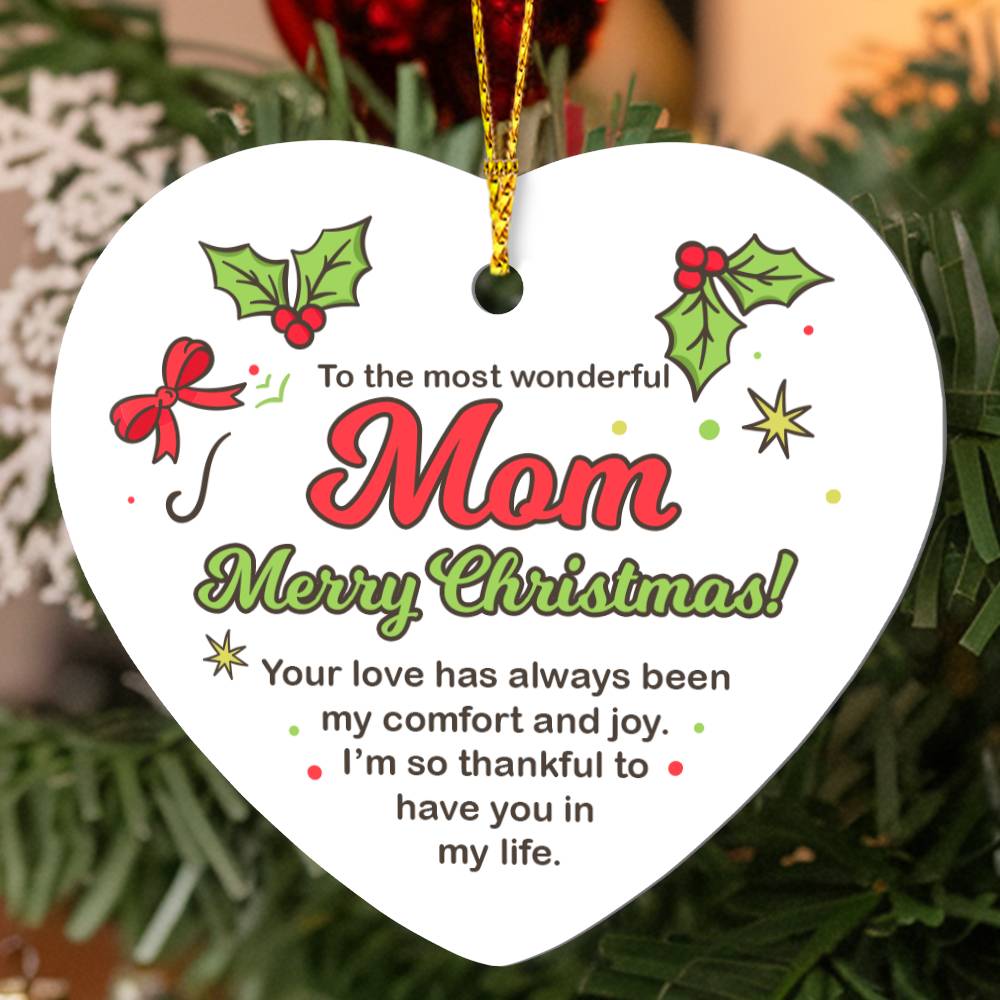 Mom Ornament- a Gift for Mom.