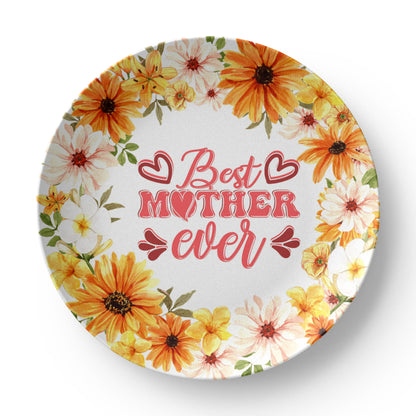 Best Mother Ever 10'' Place Plate - a Gift for Mothers/Wife.