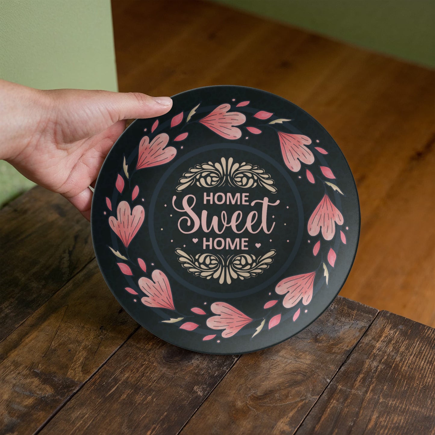 Home SWEET Home 10'' Plate - a Gift for Mothers/Daughter/Wife.