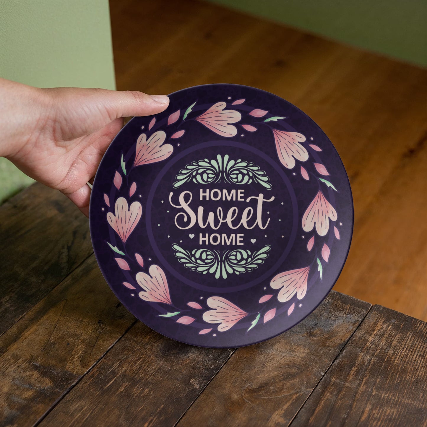 Home SWEET Home 10'' Plate - a Gift for Mothers/Daughter/Wife.
