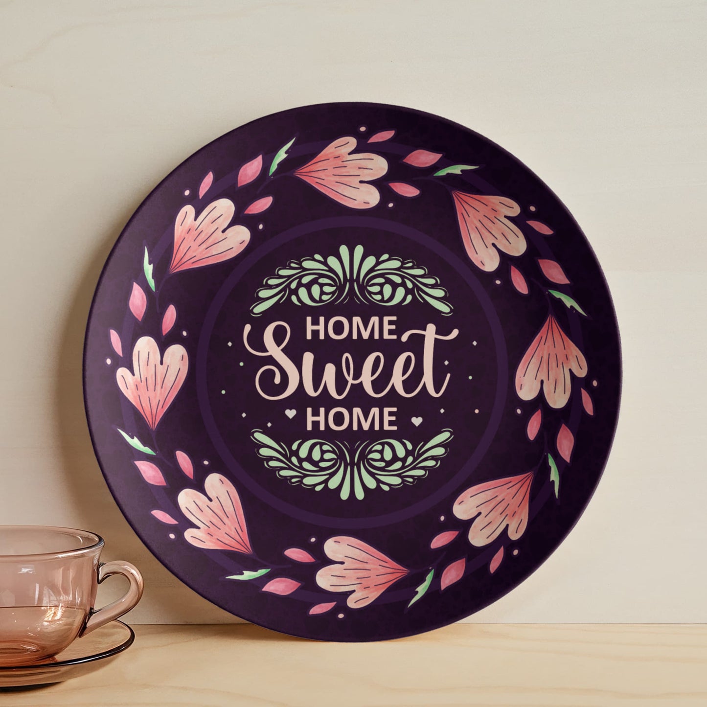 Home SWEET Home 10'' Plate - a Gift for Mothers/Daughter/Wife.