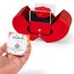 Love Knot Necklace with Rose Box- a Gift for Soulmate/Wife/Girlfriend.