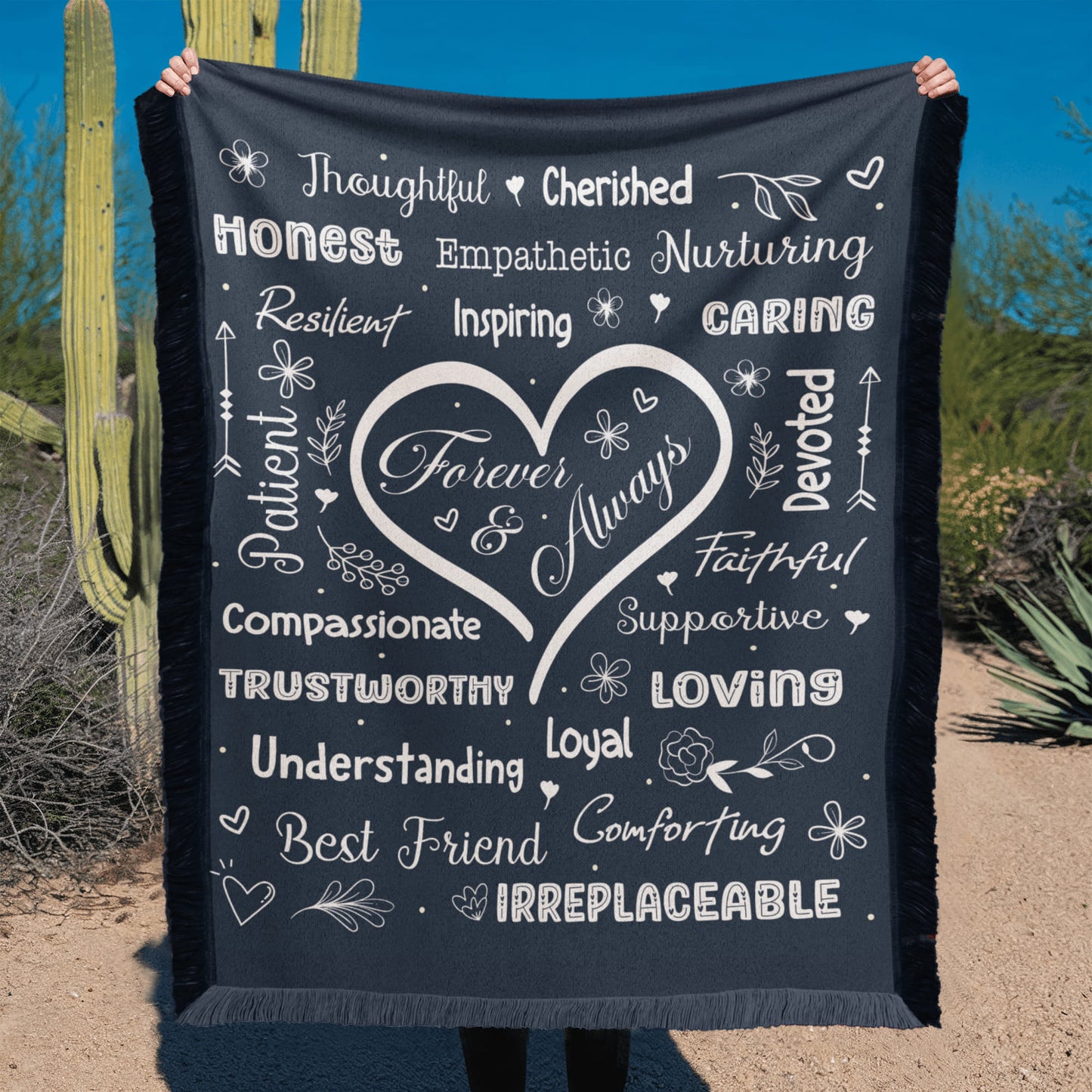 Forever and Always- A gift for Wife/Daughter/Mother