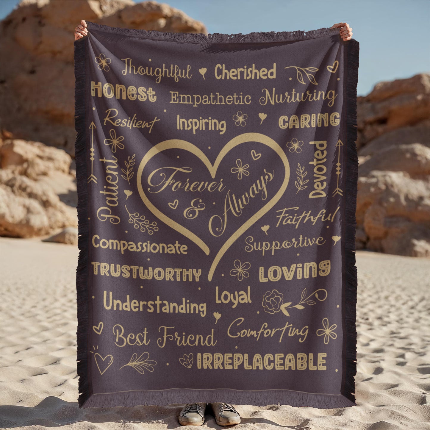 Forever and Always- A gift for Wife/Daughter/Mother.