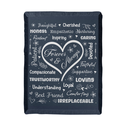 Forever and Always- A gift for Wife/Daughter/Mother