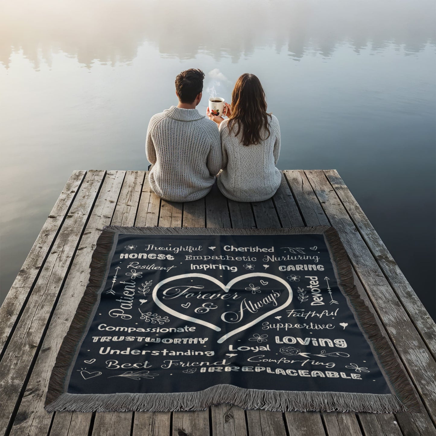 Forever and Always- A gift for Wife/Daughter/Mother