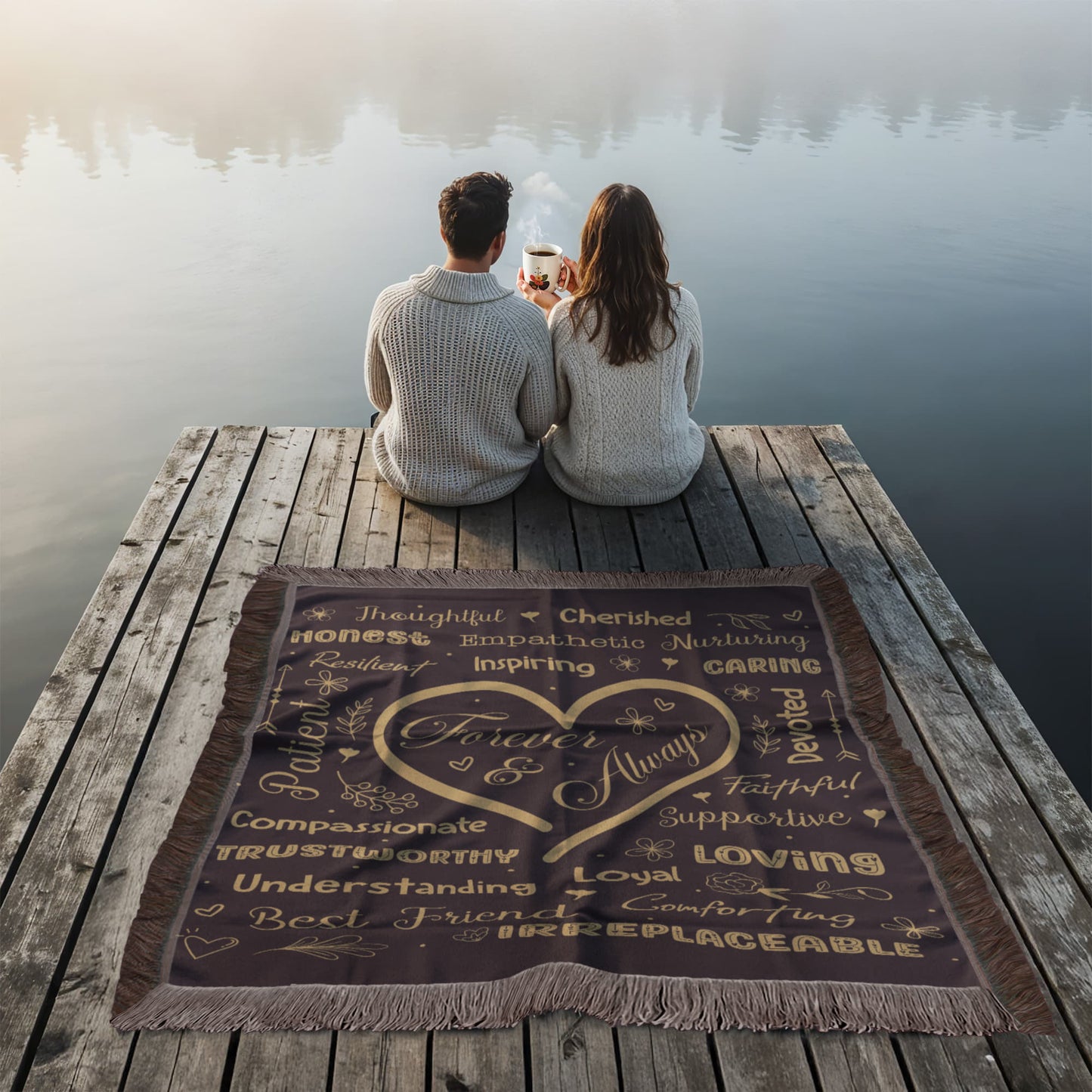 Forever and Always- A gift for Wife/Daughter/Mother.