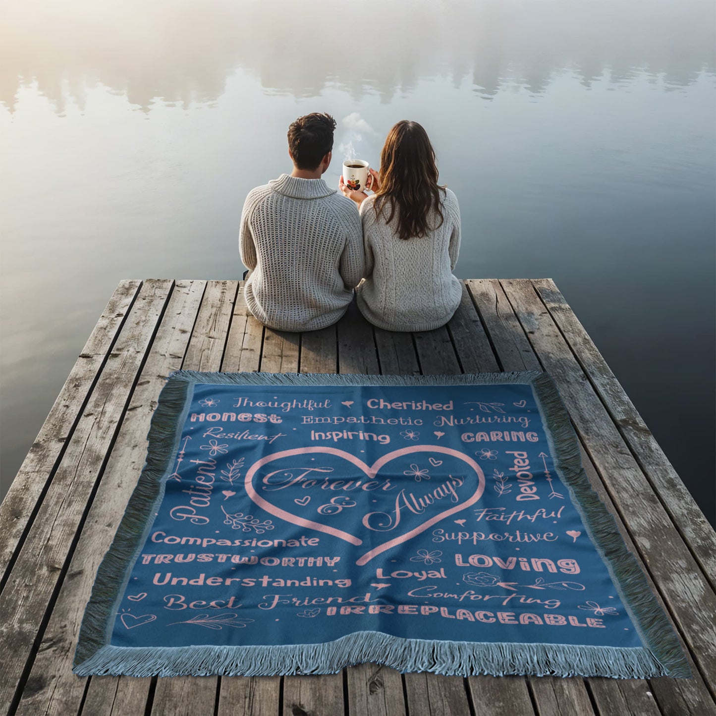 Forever and Always- A gift for Wife/Daughter/Mother,