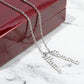 Personalized Vertical Name Necklace- a Gift for Mother/Grandmother/Wife.