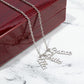 Personalized Vertical Name Necklace- a Gift for Mother/Grandmother/Wife.