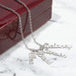 Personalized Vertical Name Necklace- a Gift for Mother/Grandmother/Wife.