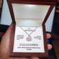 Baby Feet Heart Necklace- A Gift from a your Baby Bump perfect for Moms/Moms to be.