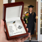 Personalized Graduation Stainless Steel and 18k Name Necklace  - Class of 2026- a Gift for Daughter/Sister/Mother/Friend.