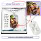 Personalized To My Husband Buyer Upload Dog Tag Necklace- a Gift for Soulmate/Fathers.
