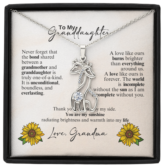 Giraffe Necklace, a Perfect Gift for Mother's Day/Birthdays.