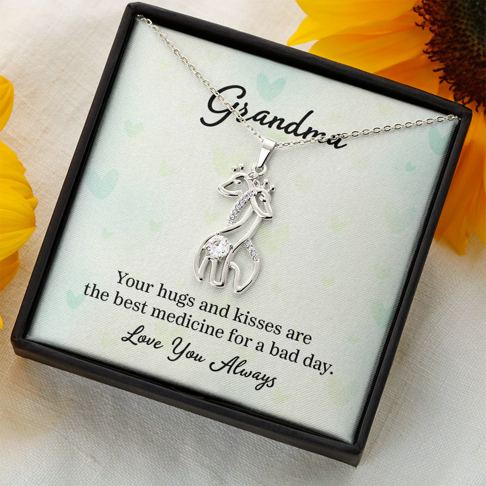 Giraffe Necklace - a Gift for Grandmother, Moms, Daughters.