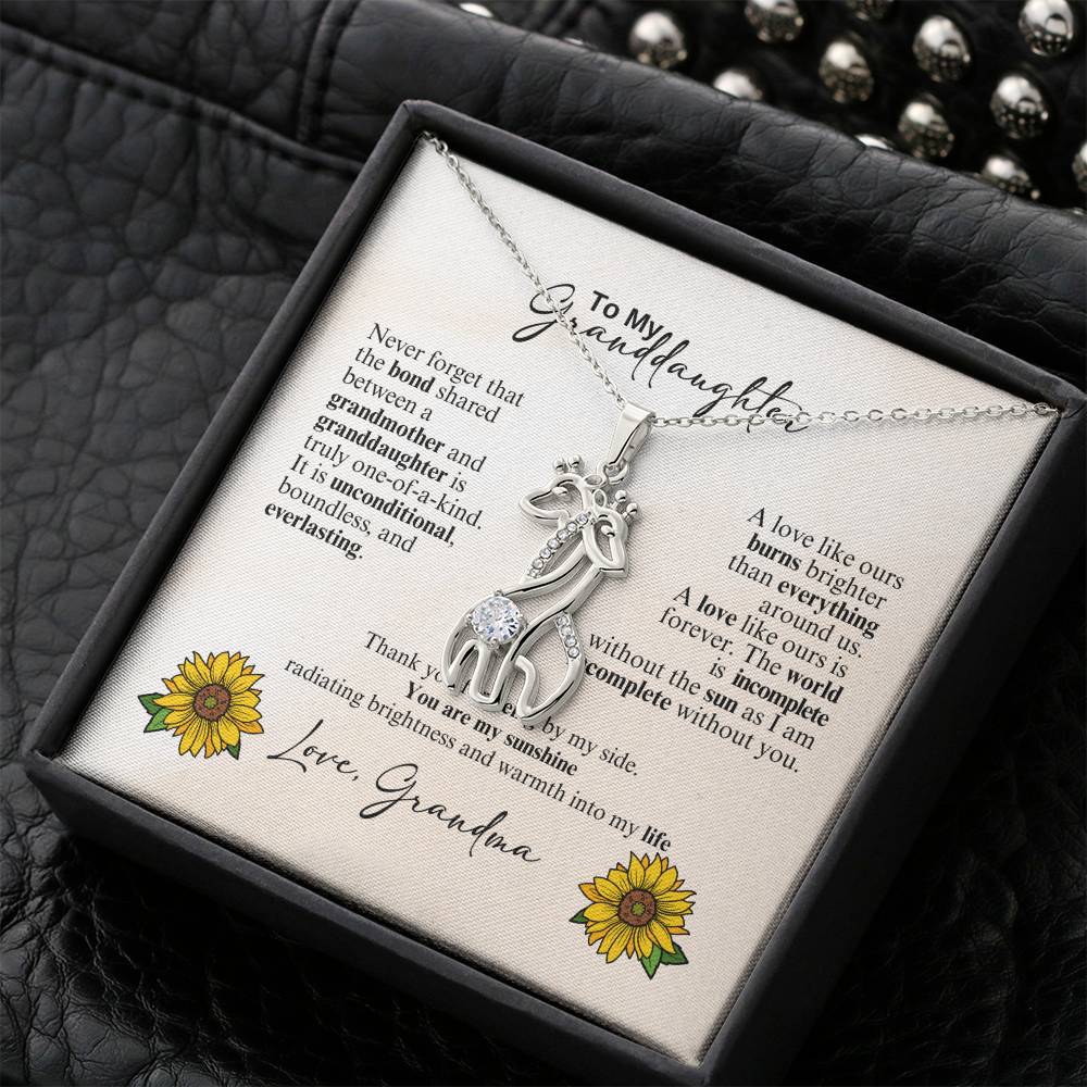 Giraffe Necklace, a Perfect Gift for Mother's Day/Birthdays.