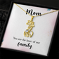 Giraffe Necklace, a Perfect Gift for Mother's Day/Birthdays.