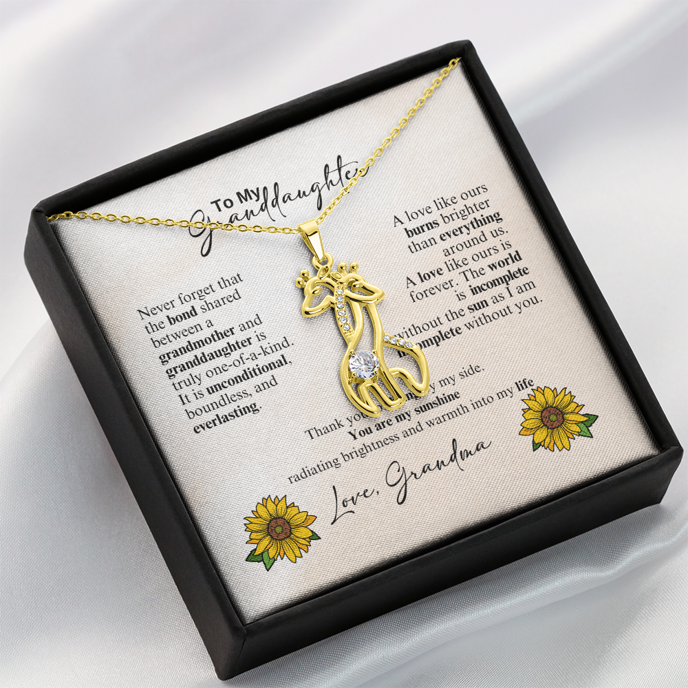 Giraffe Necklace, a Perfect Gift for Mother's Day/Birthdays.