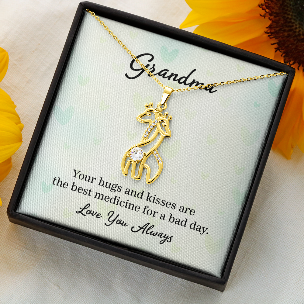 Giraffe Necklace - a Gift for Grandmother, Moms, Daughters.