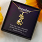 Giraffe Necklace, a Perfect Gift for Mother's Day/Birthdays.