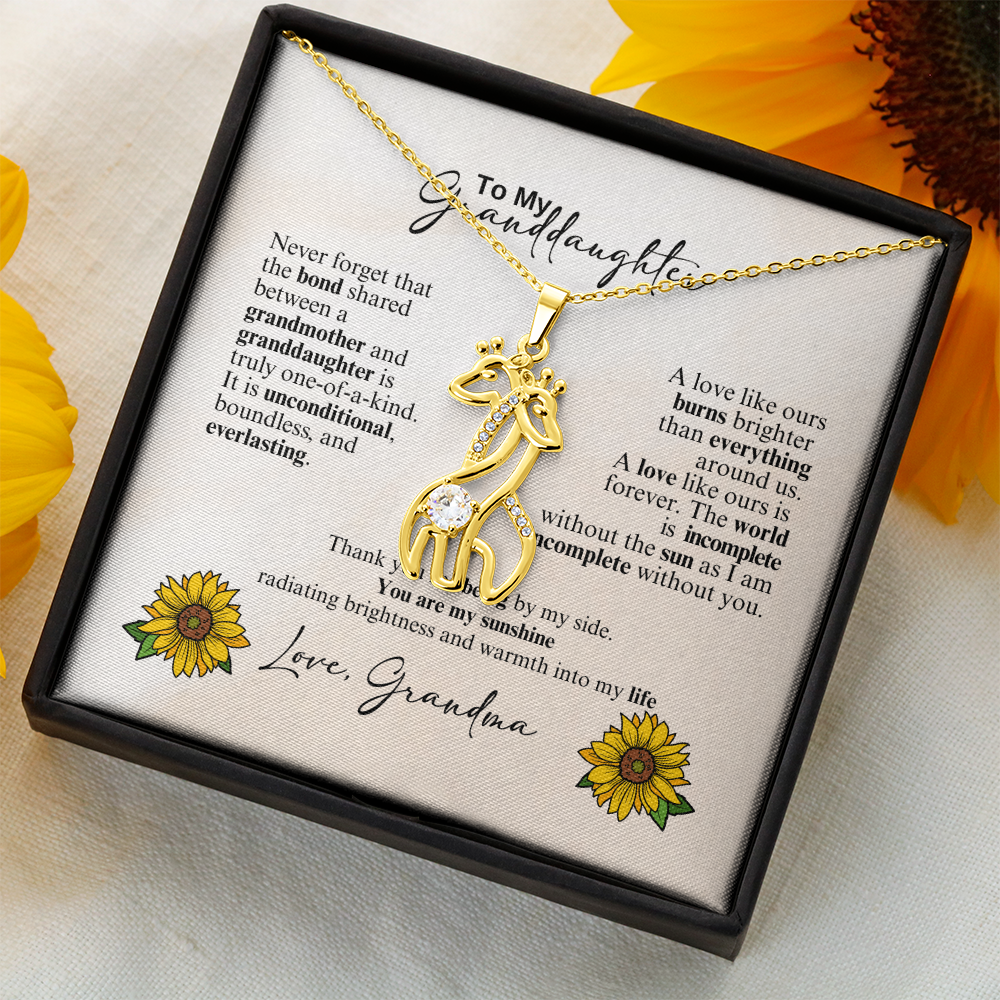 Giraffe Necklace, a Perfect Gift for Mother's Day/Birthdays.